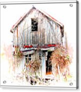Whiteout In Opequon Acrylic Print