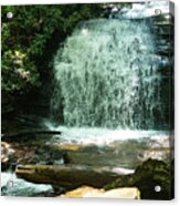 Wide Waterfall Georgia Mountains Acrylic Print