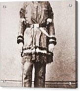 Wild Bill Hickok Portrait In Buckskins Acrylic Print