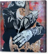 Willie Nelson And Trigger Xl Acrylic Print
