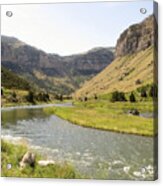 Wind River Canyon 1 Acrylic Print