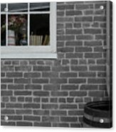 Window Barrel Acrylic Print