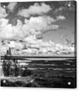 Windy Morning On Lake Michigan Acrylic Print