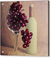 Wine On The Vine Acrylic Print