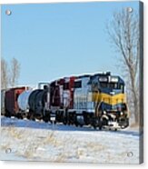 Winter Freight Acrylic Print