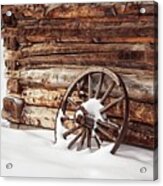 Winter Wheel Color Acrylic Print