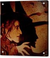 Wizard Of Oz Wicked Witch - Fresh Blood Acrylic Print