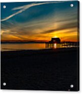 Wollaston Beach Sunrise 3 Acrylic Print