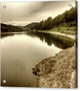 Wonderfully Calm Lake -  Wundervoll Ruhiger See Acrylic Print