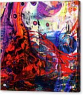 Wonderland - Colorful Abstract Art Painting Acrylic Print