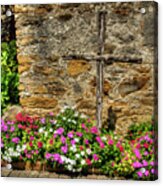 Wooden Cross Acrylic Print