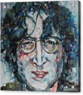 Working Class Hero Lennon Acrylic Print