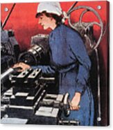 World War I: Loan Poster Acrylic Print
