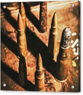 World War Ii Ammunition Acrylic Print
