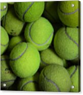Worn Out Tennis Balls Acrylic Print