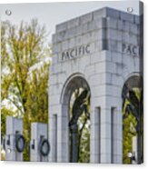 Wwii Paciific Memorial Acrylic Print