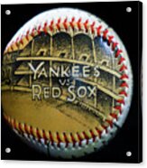 Yankee Baseball Acrylic Print