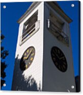 Yarmouth Baptist Clock Tower Acrylic Print