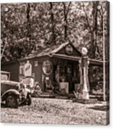 Yesterville Country Store Acrylic Print