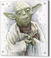 Yoda Acrylic Print
