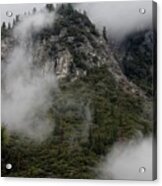 Yosemite Clouds Acrylic Print