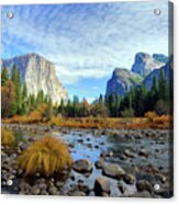 Yosemite Valley View Acrylic Print