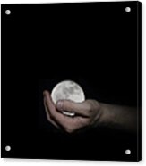 You've Got The Whole Moon In Your Hand Acrylic Print