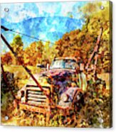 1950 Gmc Truck Acrylic Print