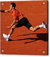 2015 French Open - Day Eleven #1 Acrylic Print