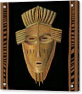 African Mask I #1 Acrylic Print