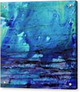 Horizontal Blue Daze Acrylic Print