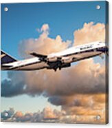 Boeing 747-436 - Boac #1 Acrylic Print