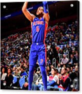 Brooklyn Nets V Detroit Pistons Acrylic Print