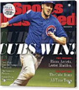 Chicago Cubs, 2016 World Series Champions Sports Illustrated Cover Acrylic Print