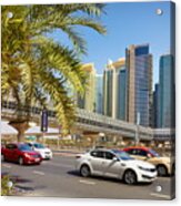 Dubai Transport - Sheikh Al Zayed Road #1 Acrylic Print