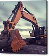 Excavator #1 Acrylic Print