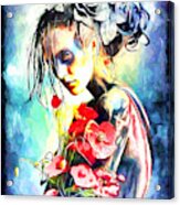Flower Girl 2 #1 Acrylic Print