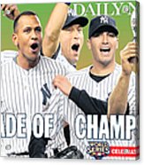 Front Page Wrap Of The Daily News #1 Acrylic Print