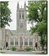 Front View Of Gasson Hall, Chestnut #1 Acrylic Print