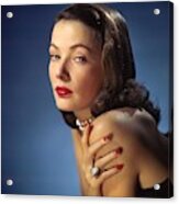 Gene Tierney In Leave Her To Heaven -1945-. #1 Acrylic Print