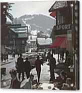 Gstaad Town Centre #1 Acrylic Print
