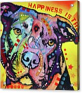 Happiness Is The Pits Sunray #1 Acrylic Print