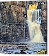 High Force Waterfall #1 Acrylic Print