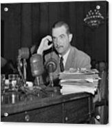 Howard Hughes Testifying During Senate #1 Acrylic Print