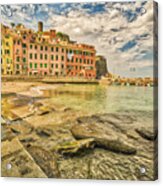 Italian Sea Village #1 Acrylic Print