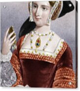Jane Seymour 1509-1537 The Third Wife #1 Acrylic Print