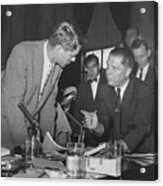 Jimmy Hoffa Meeting With Robert Kennedy #1 Acrylic Print