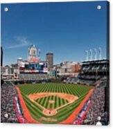 Kansas City Royals V Cleveland Indians Acrylic Print