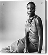 Nina Simone #1 Acrylic Print