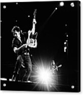 Photo Of Bruce Springsteen Acrylic Print